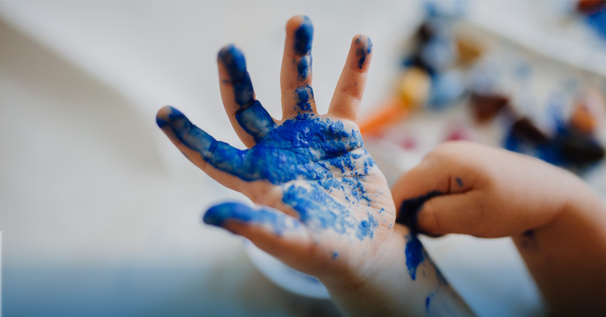 5 benefits of finger painting for children